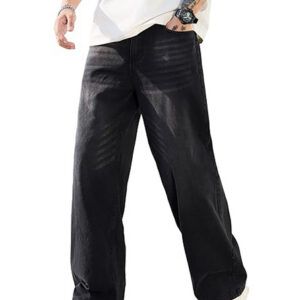 Vintage Wide Leg Denim Pants